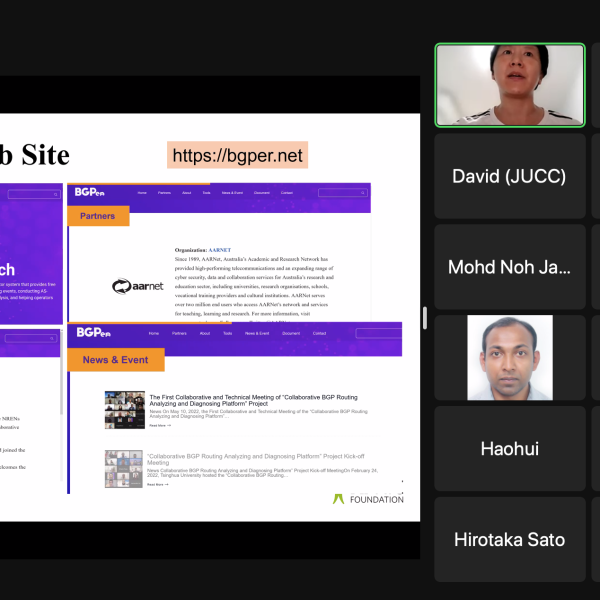 The Second Technical Committee Online Meeting